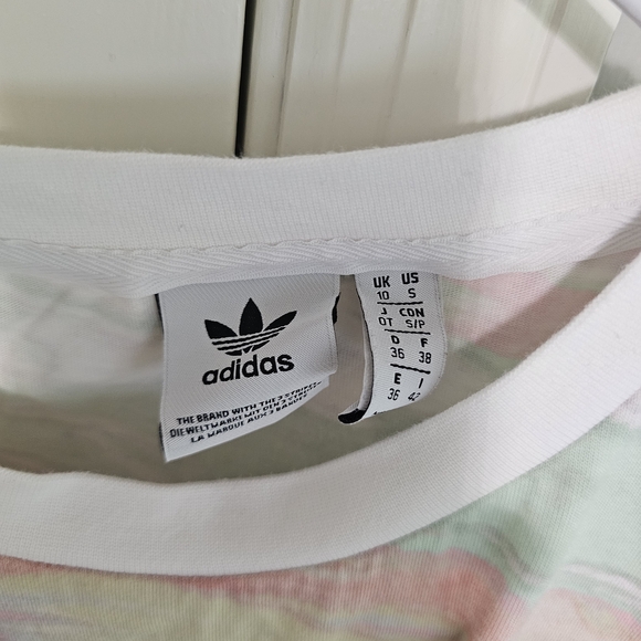 Adidas White and Pastel T-Shirt - Picture 4 of 4